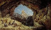 unknow artist La Cueva del Gato oil painting on canvas